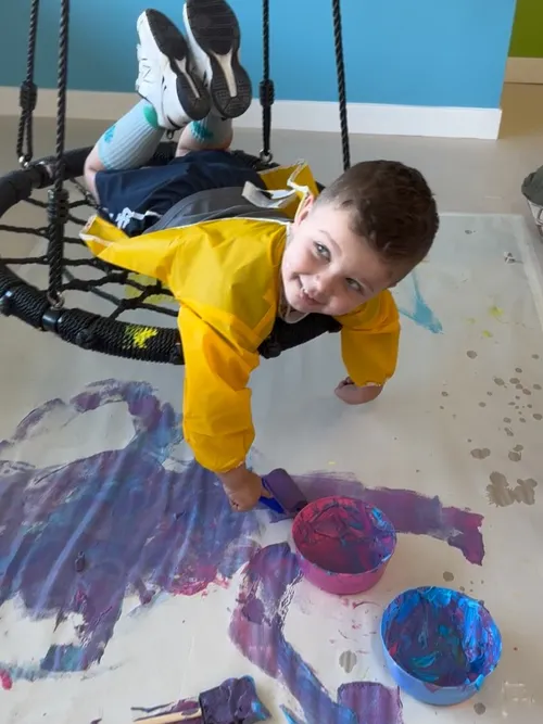Calling all kids 18 months - 5 years 📢 Play Lab starts this week! 

🌟 Weekly sensory science and art sessions 
🌟 Sparking creativity, wonder and exploration 
🌟Run by dedicated facilitators leading the way 
🌟Creating special memorable memories of wonder and excitement 

Kingsville Studio only —- launching at our Essendon Studio shortly!! 👀👀

Link in bio to book!