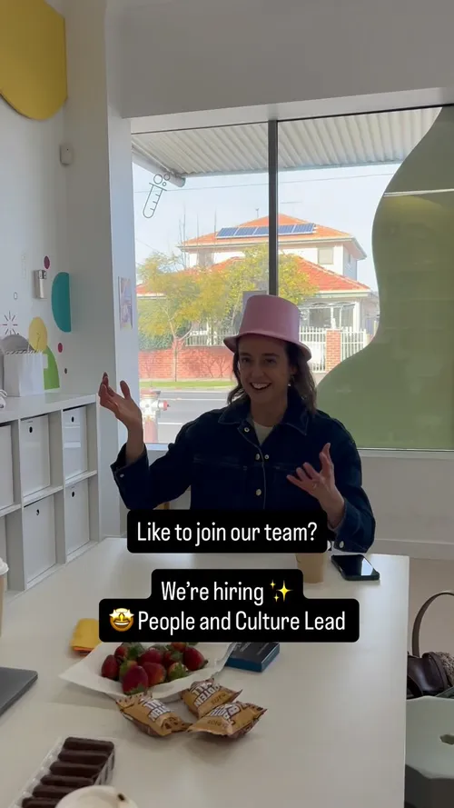 🎉 We’re hiring! 🎉

Fizz Kidz is on the hunt for a People & Culture Lead to join our thriving team ✨

If you love building culture, empowering leaders, and creating fun, inclusive workplaces - we’d love to hear from you!

📍 Melbourne-based

🕒 1-2days a week

💻 Hybrid role

Apply and let us know why this is your perfect role 👉 Email: people@fizzkidz.com.a

For more details ➡️https://surl.li/ldmhgg

#FizzKidz #HiringNow #PeopleAndCulture #MelbourneJobs #casualRole #TeamFizz #HRJobs #CultureChamp