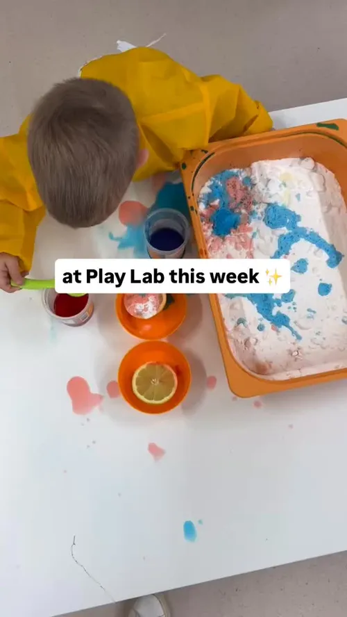 Join us at Play Lab this week for our Dreaming Nights programs🌙✨
A magical mix of stars and sensory play your little one will love! ⭐️