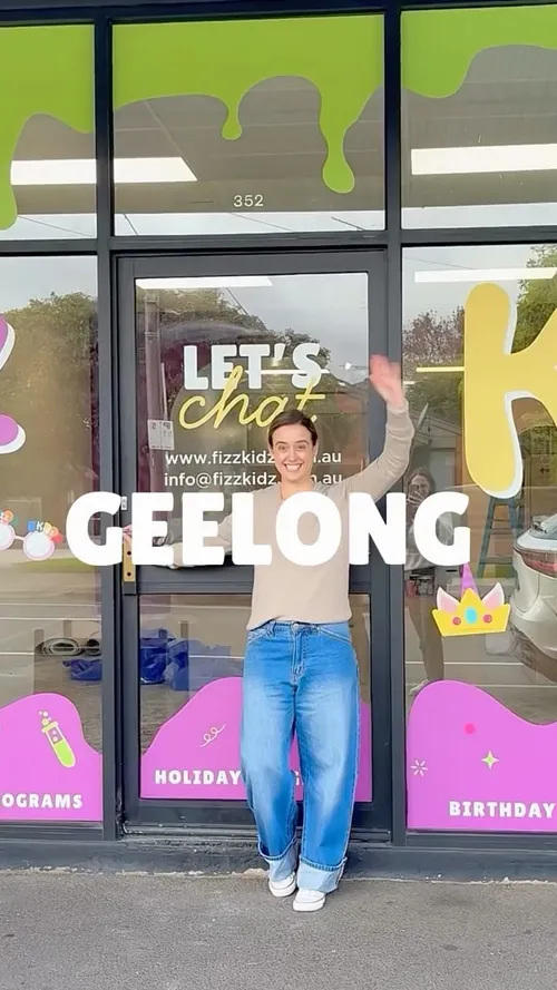GEELONG, this is your sign to lock in your weekend plans!!

Join us this Saturday for our Open Day and experience the magic of Fizz Kidz for yourself!

Science Explosion
Create Bubbling Volcanoes and Galaxy Slime

Kawaii Cuties
Make GLOW Headbands and Charm Keyrings

Roaring Rainbows
Design Rainbow Tie Dye Totes and Rainbow Bath Bombs

Whether your child loves getting creative, experimenting, or making something to take home, there’s a session for everyone.

Sessions run from 10am–2pm

Spots are limited, so don’t leave it too late!

#geelong #geelongsmallbusiness #party #openday #fun