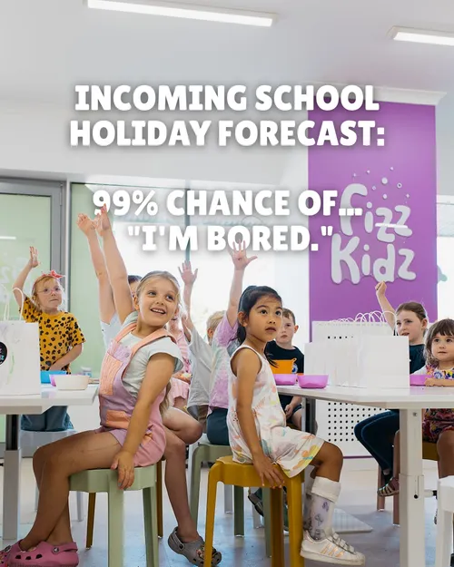 Not every school holiday memory needs to be a big holiday away.

Sometimes it’s the experiment they can’t stop talking about, the creation they’re proud to bring home or the new friend they made along the way. 

That’s what our Holiday Program is all about.  Creating days filled with fun, creativity and memories they’ll remember long after the holidays are over.

Comment HOLIDAY PROGRAM below and we’ll send you all the details.