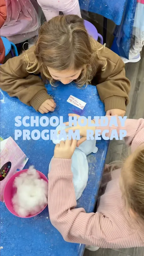 Only TWO days left of the school holidays and we’re making them count!!!

If your little one still has energy to burn (somehow 😂), we’ve got the crafts, games, slime, glitter, dancing, laughs and new friendships to finish the holidays on a high.

Let’s squeeze every last bit of fun out of the break before school is back. Book your spot before the final two days fill up!