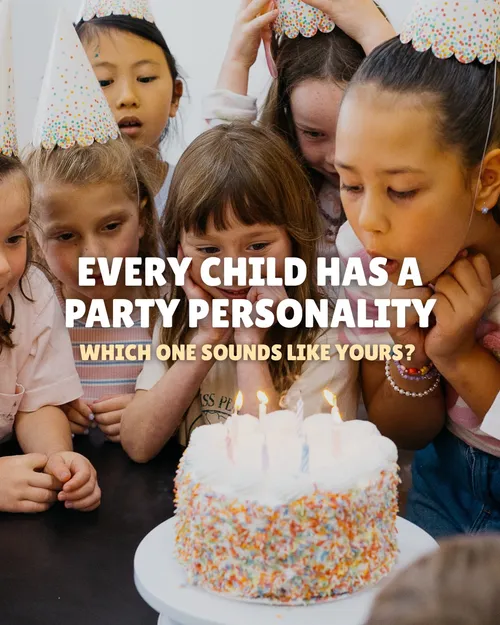 Every child is different, so why should every birthday look the same? 

Some kids love glitter and getting pampered. Others want to make slime, dive into science experiments, create colourful masterpieces or dance like they’re on stage.

That’s why we’ve got a party theme for every personality.

Swipe through to find the one that sounds most like your birthday child, then let us take care of the entertainment while you enjoy celebrating with them

So tell us… which party personality fits your child best?
