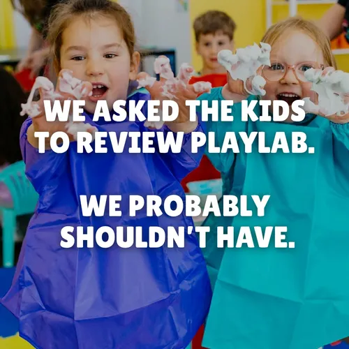 The reviews are in ⭐️⭐️⭐️⭐️⭐️

Strong feedback for the slime. Slight concern around the potion situation. And apparently “can we come back tomorrow?” was mentioned several times.

We’ll take it. Book your next PlayLab session via the link in bio!!
