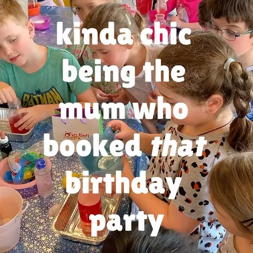 The kids might be the ones partying but let’s be honest… this is a win for your mum reputation too 💅
