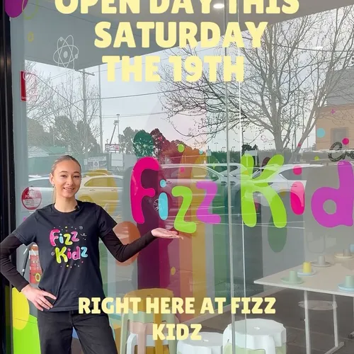 WERRIBEE, WE’LL SEE YOU TOMORROW!!!

Our brand-new Fizz Kidz studio is opening its doors, and we can’t wait to welcome you in!

We’ve got four fun-filled sessions planned, plenty of Fizz Kidz magic and tickets for just $15 per child! 

Come explore our new space, get creative and see what all the Fizz is about.

📍 Fizz Kidz Werribee

🗓️ Tomorrow, Saturday 19 September

🎟️ $15 per child

Last chance to secure your spot! Book through the link in our bio.