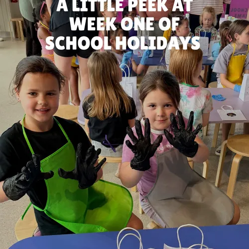 Week one of the school holidays at Fizz Kidz has been full of colourful creations, big ideas and very proud little makers 

Here’s a peek at the fun across Werribee, Balwyn, Cheltenham, Essendon, Kingsville, Malvern and Newtown (Geelong). And the best part? We’ve still got another week to go!

Book a full day or a half-day session for week two via the link in our bio