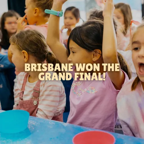 Congrats to Brisbane! 🏆 Now, back to the other big event on the calendar: week two of school holidays.

If the kids are ready for more fun, we’ve got you covered at Fizz Kidz in Balwyn, Cheltenham, Essendon, Kingsville, Malvern, Newtown (Geelong) and Werribee!!