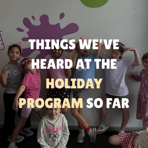 Straight from our toughest critics… the kids 😂

“Can I make another one?”
“Look what I made!”
“Do we have to leave already?”

Safe to say, the Holiday Program has been a hit!! From making something completely their own, to proudly showing it off, to somehow being shocked when it’s time to go home. We’ve loved seeing every little idea come to life.

And yes parents… you may need to clear some cupboard space. There’s more coming home 

Week Two, we’re not done with you yet!!
