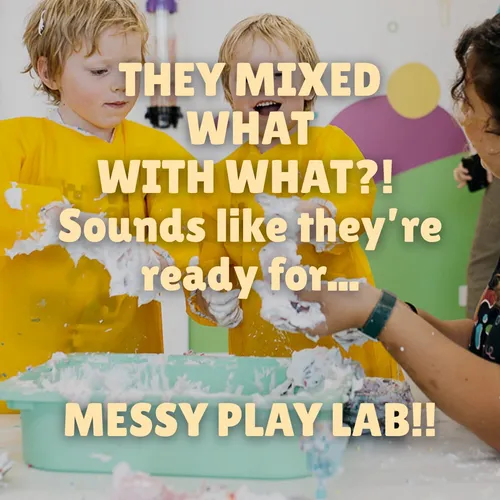 Have a little one who’s always mixing, making and asking “what happens if…?”

They’ll fit right in at Messy Play Lab, the new name for our Preschool Program! Science, art and sensory fun for curious kids aged 2.5–5!! 

📍 Essendon, Geelong & Werribee
🗓 Tues & Fri · 9:30–11:30am

Ready to let them get stuck in? Book a casual session via the link in our bio.