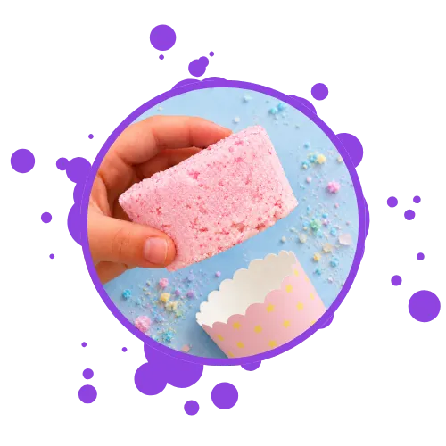 Fairy Bath Bombs creation