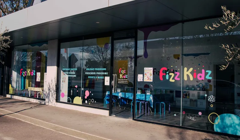 A Fizz kids studio from the street