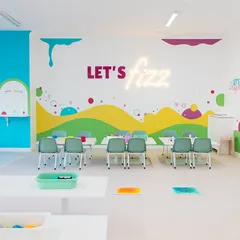 Children exploring a science activity together