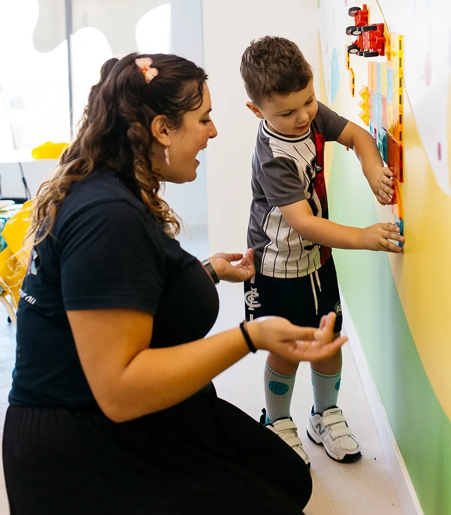 Children taking part in a Fizz Kidz session